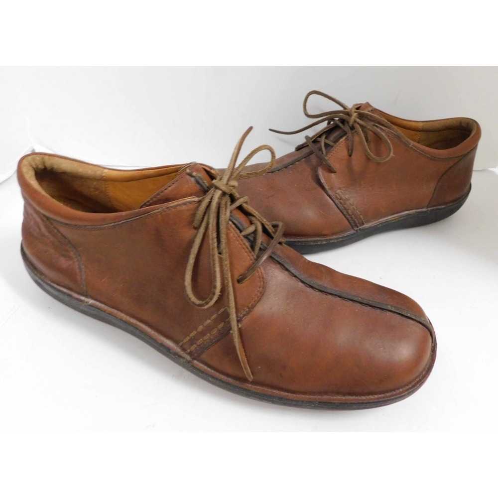 The Walking Company Brown Leather Mens Shoes 11.5 W